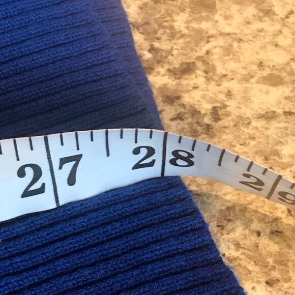 Laura Scott  blue sweater 24/26 - Picture 12 of 12